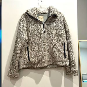 Thread & Supply Quarter Zip Sherpa Fleece